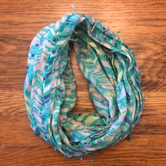 Fab American Eagle Infinity Scarf -Gorgeous Colors!